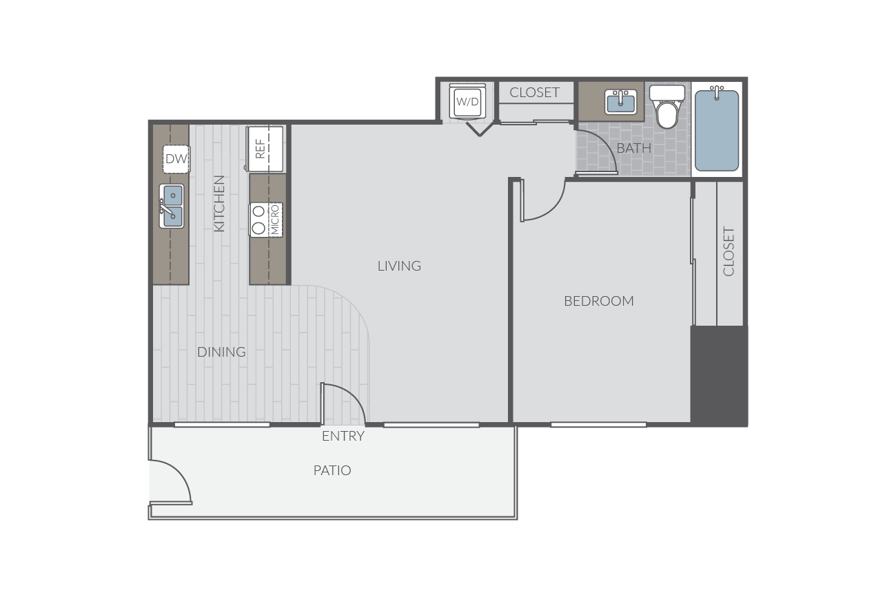Plan 1A floor plan